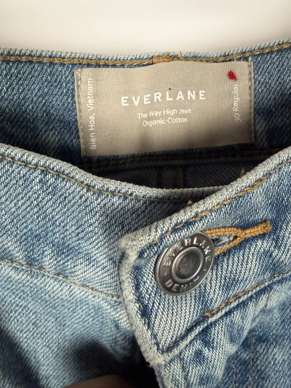 Everlane The Way High Jean Light Wash Size 30
